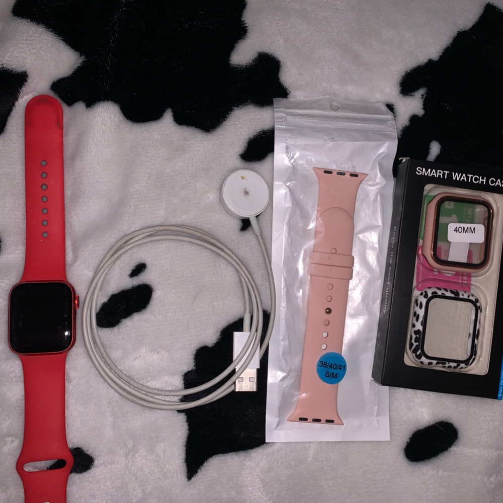 Series 6 Apple Watch red
